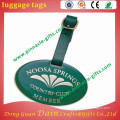 Custom high quality low price PVC luggage tag/Promotional luggage tag